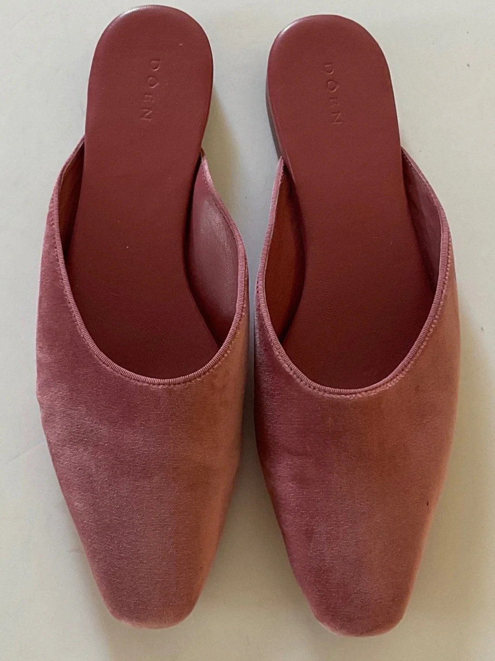 DOEN Wren Mules Blush Size EU 39.5 / US 9 - Picture 2 of 10